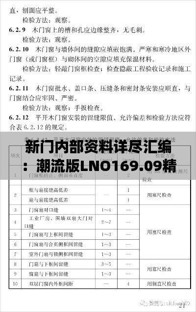 新门内部资料详尽汇编:潮流版LNO169.09精准解读