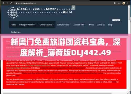 新奥门免费旅游团资料宝典,深度解析_薄荷版DLJ442.49