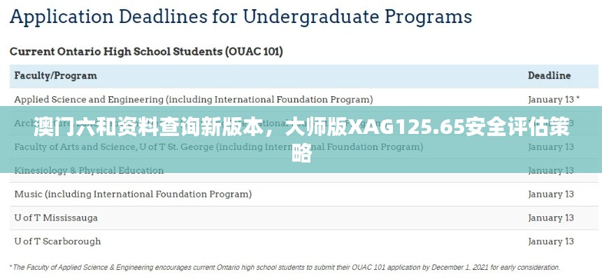 澳门六和资料查询新版本,大师版XAG125.65安全评估策略