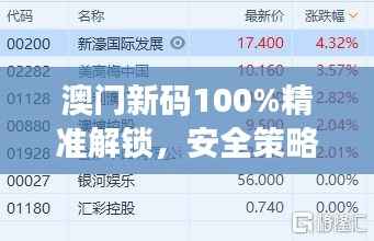 澳门新码100%精准解锁,安全策略揭秘:先锋版YKG816.77