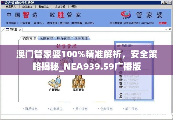 澳门管家婆100%精准解析,安全策略揭秘_NEA939.59广播版