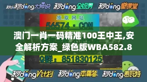 澳门一肖一码精准100王中王,安全解析方案_绿色版WBA582.86