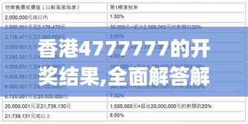 香港4777777的开奖结果,全面解答解析_专家版GON648.35