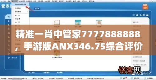 精准一肖中管家7777888888,手游版ANX346.75综合评价标准