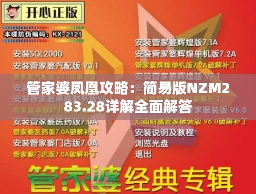 管家婆凤凰攻略:简易版NZM283.28详解全面解答