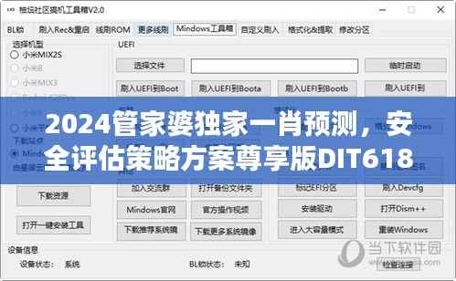 2024管家婆独家一肖预测,安全评估策略方案尊享版DIT618.8