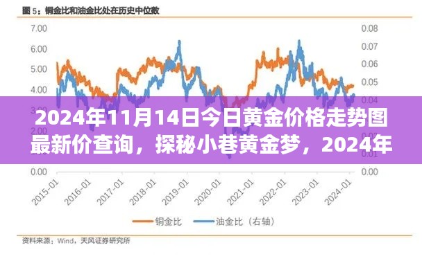 探秘小巷黄金梦，黄金价格走势与独特小店的独特故事，最新黄金价格走势图查询（2024年11月14日）