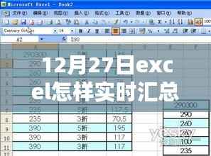 Excel 12月27日实时数据汇总指南,科技革新,轻松掌控数据