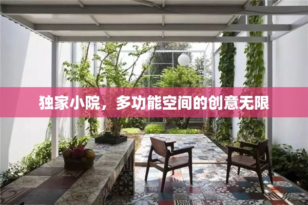 独家小院,多功能空间的创意无限