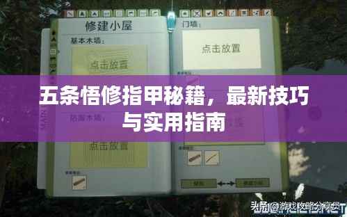 五条悟修指甲秘籍,最新技巧与实用指南
