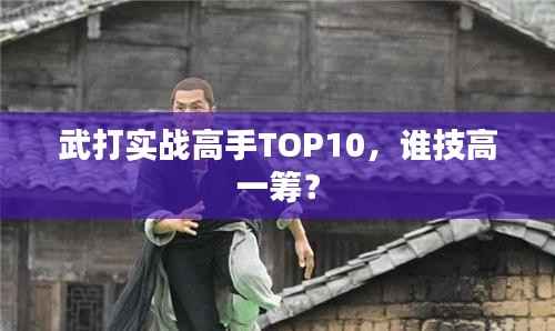 武打实战高手TOP10,谁技高一筹?