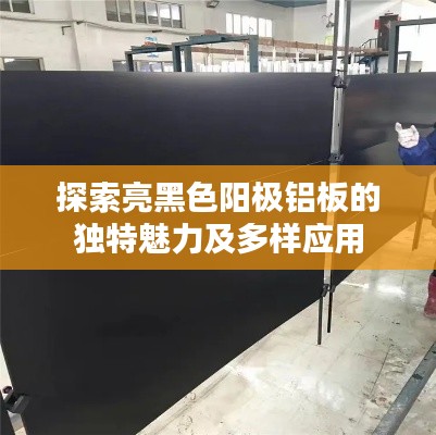 探索亮黑色阳极铝板的独特魅力及多样应用