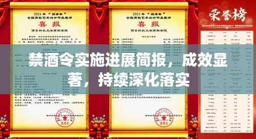 禁酒令实施进展简报,成效显著,持续深化落实